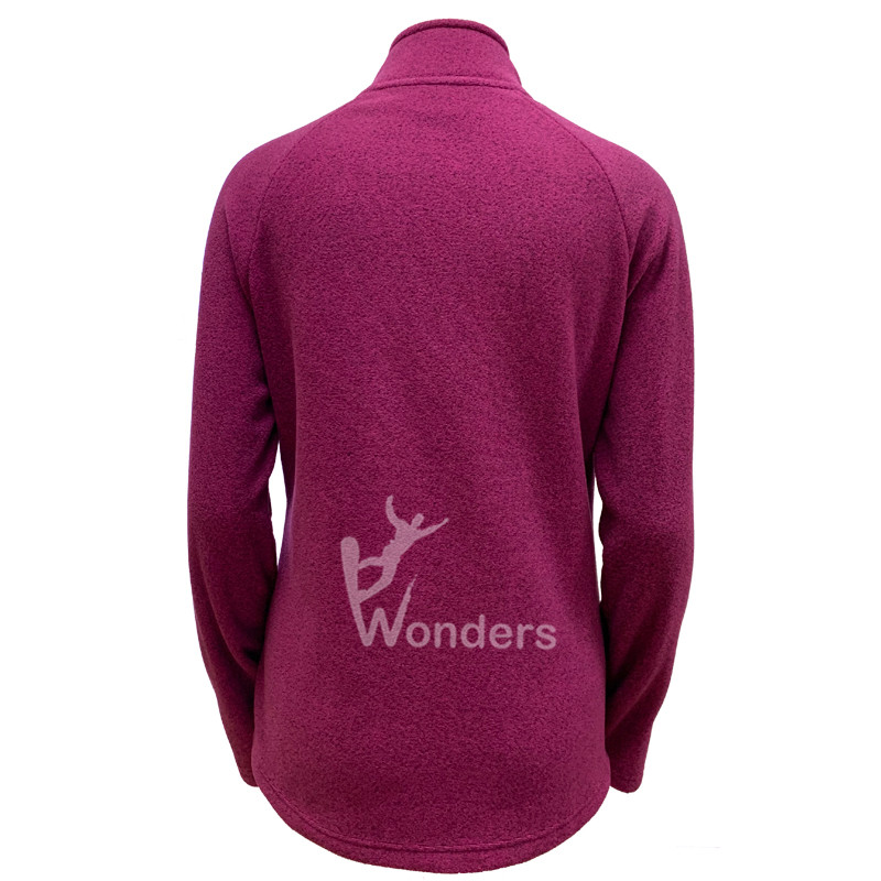 Wonders full zip fleece suppliers for sports-1