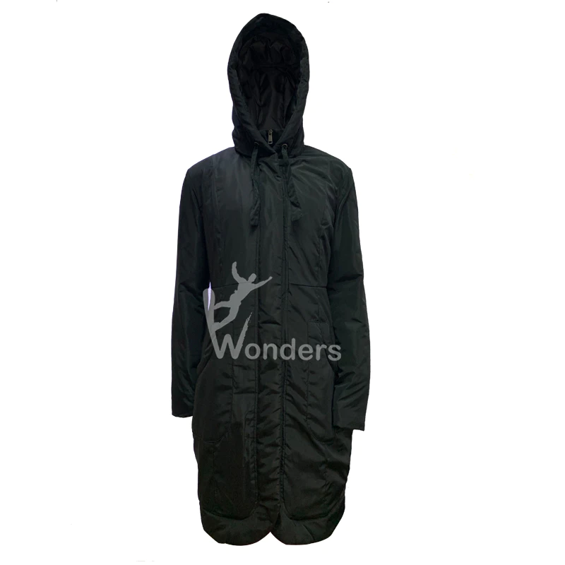 Woman’s Long Parka Outdoor Sports Jacket Clothing With Hood