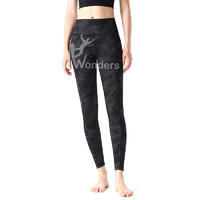 Women High Waist Scrunch Ruched Bum Lifting Ladies Leggings with Pockets