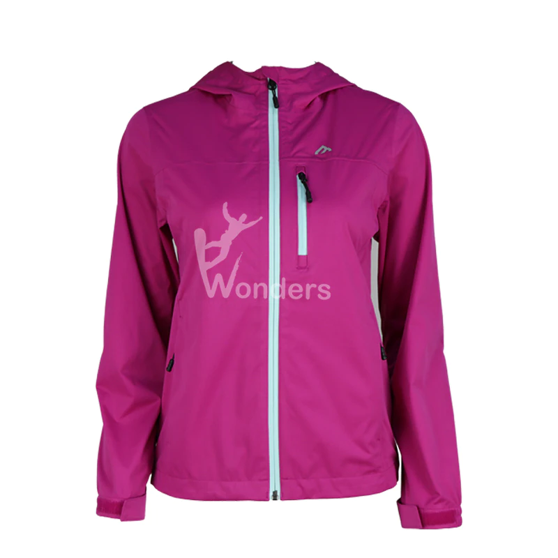 Women's Lightweight Hooded Waterproof Rainwear  Rain Running Jacket
