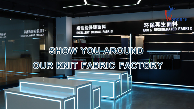 Show You Around Our Knit Fabric Factory For Sportswear Clothing