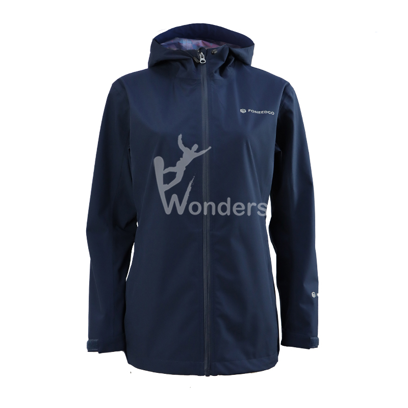 Wonders waterproof breathable rain jacket with good price for promotion-2