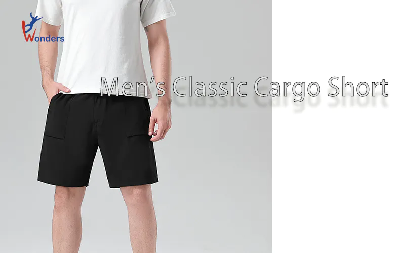 Wonders Sports: Men’s Classic Cargo Shorts Relaxed Fit Quick Dry Work Short