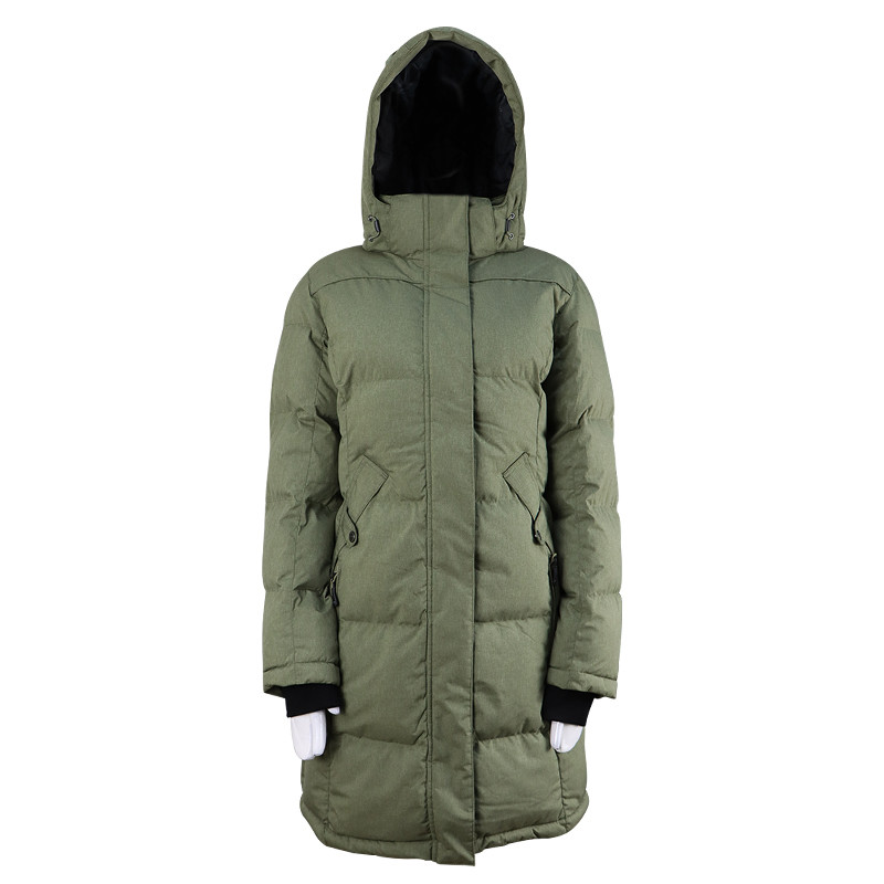 Men’s Long Hooded Outdoor padded coat