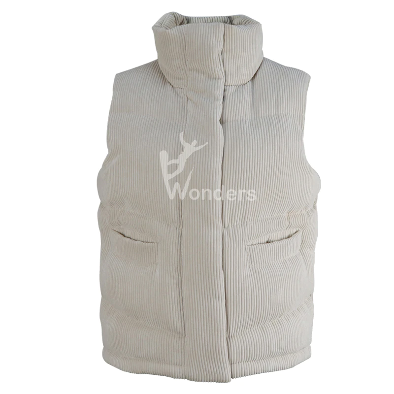 Womens Kiara Puff Vest，Quilted Lightweight Gilet, Padded Bubble Vest for Winter Sports/Travel/Casual