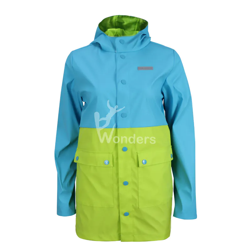 Boy’s windbreaker Jacket Water-Resistant Hooded Rain Jacket