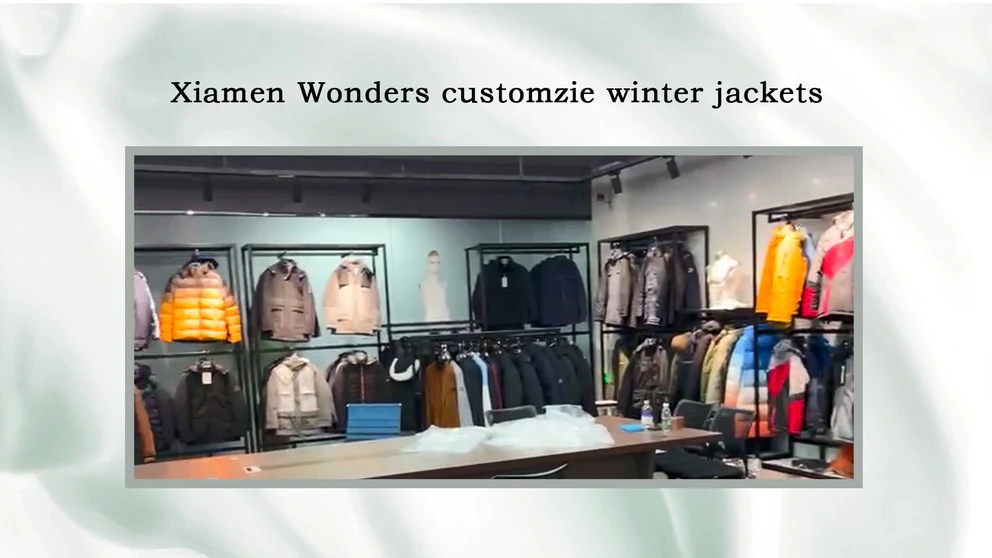 Xiamen Wonders customzie winter jackets