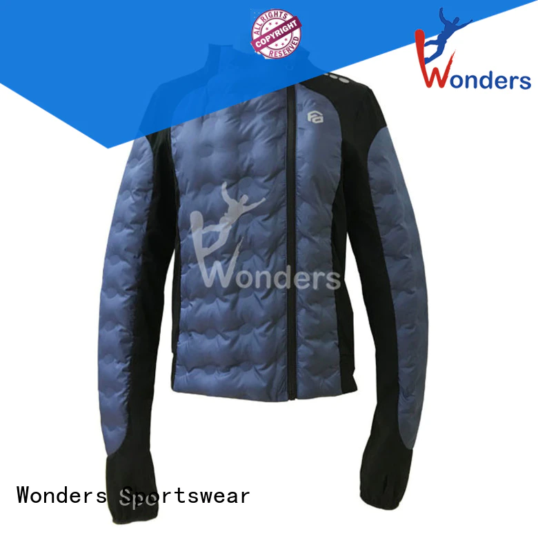 Wonders high quality hybrid insulated jacket design for promotion