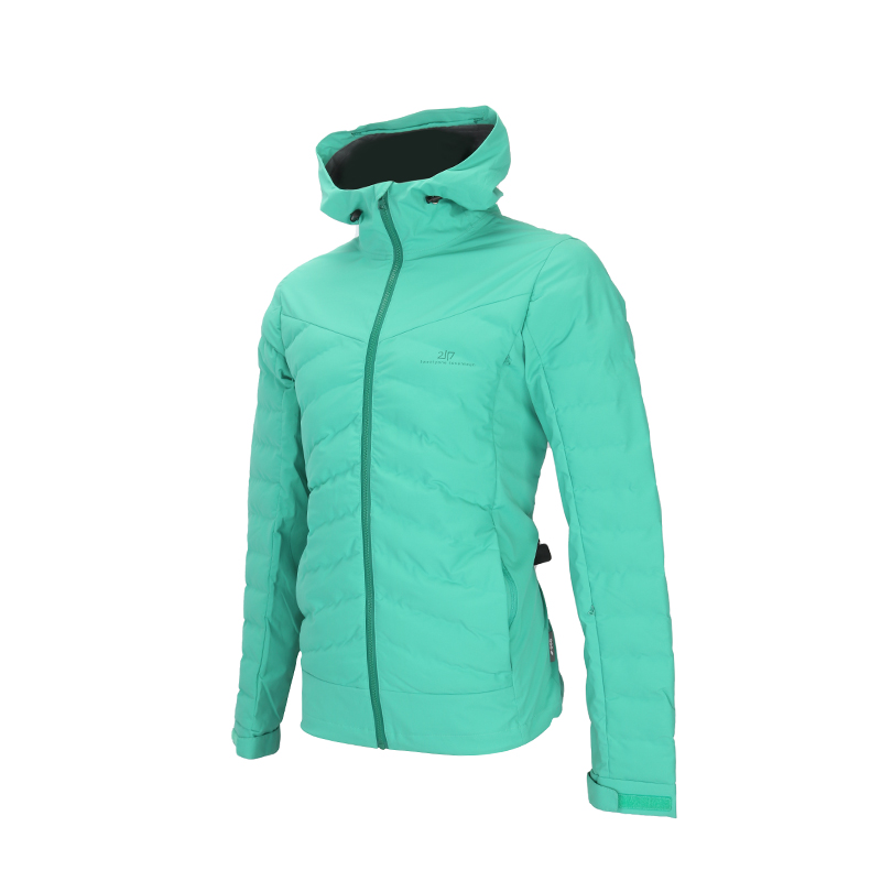 Wonders durable ladies padded jacket with hood wholesale for outdoor-1