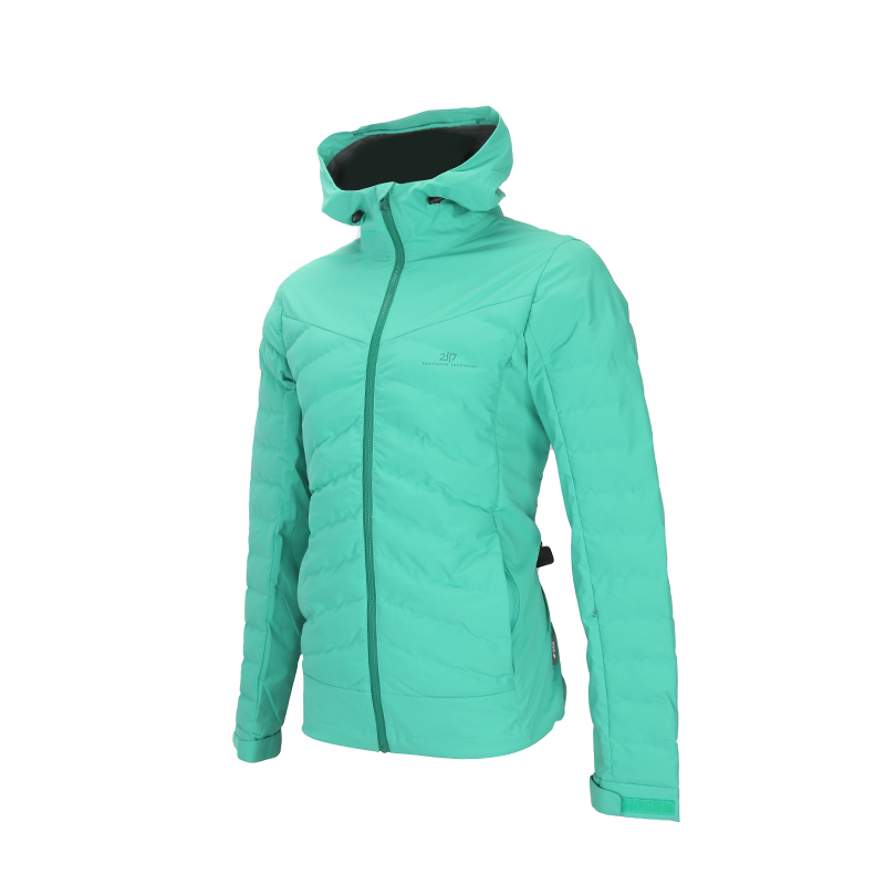 Wonders short padded hooded jacket wholesale to keep warming-1