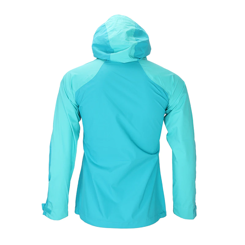 Women's waterproof 2.5 layer fix hood rain jacket | Wonders