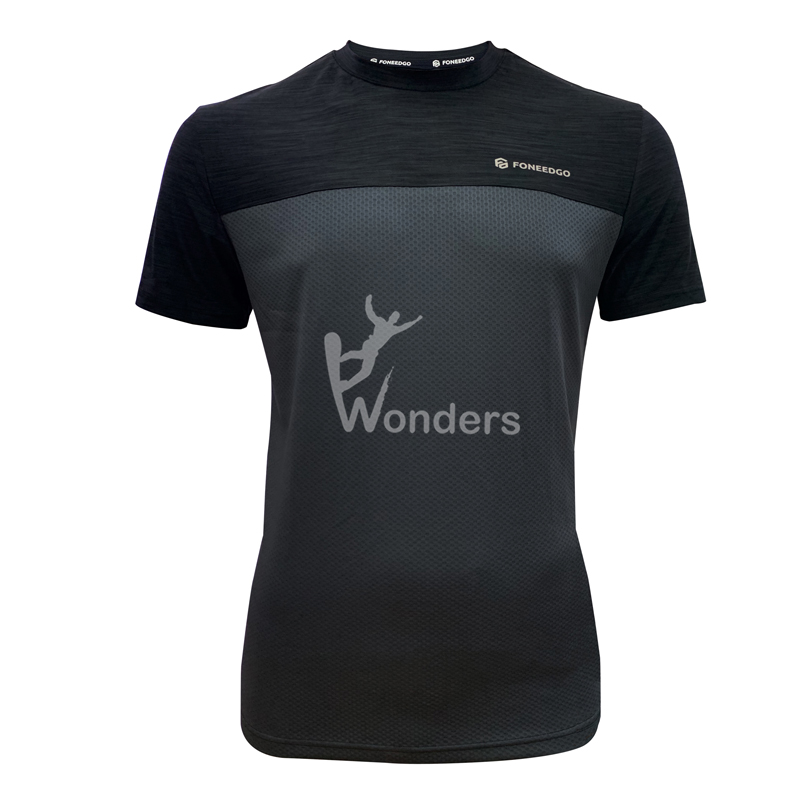 Mens  quick dry short sleeve running T Shirts  round neck