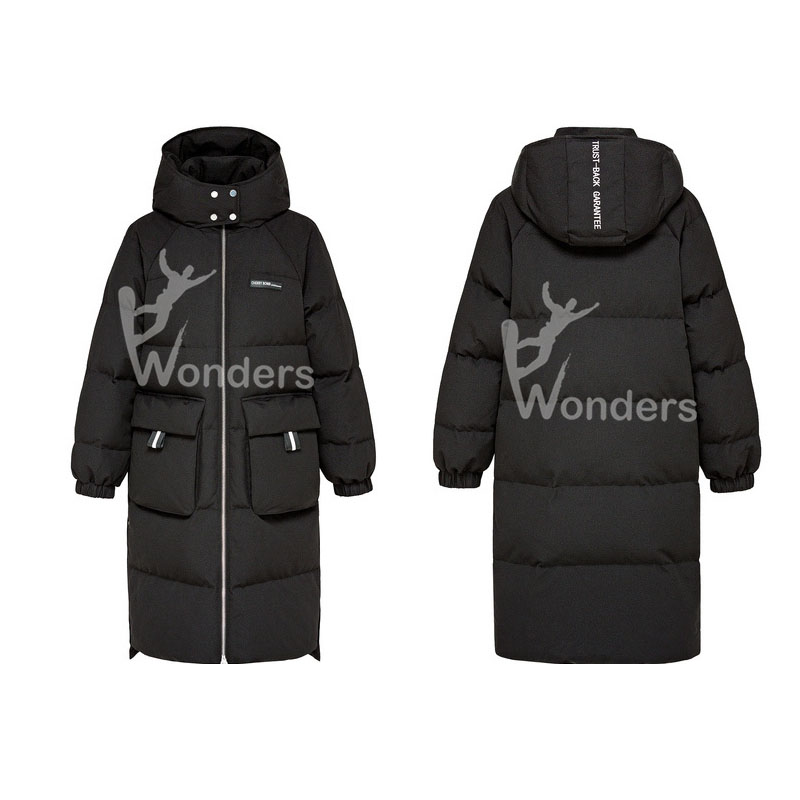 Wonders durable parka black jacket supply bulk production-2