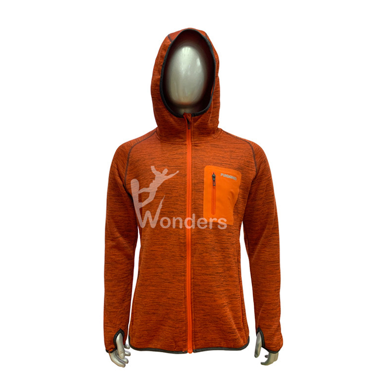 Wonders fleece zip jacket directly sale to keep warming-2