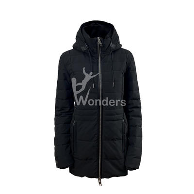 Woman’s Detachable Hooded puffer parka jacket winter coat