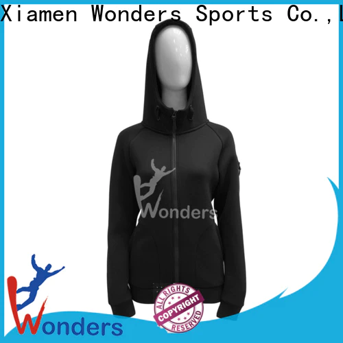 Wonders latest plain full zip hoodies best manufacturer for sports