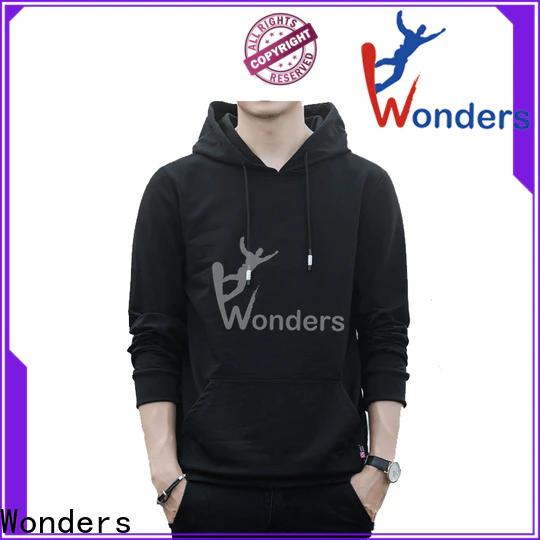 Wonders comfortable pullover hoodies with good price bulk production