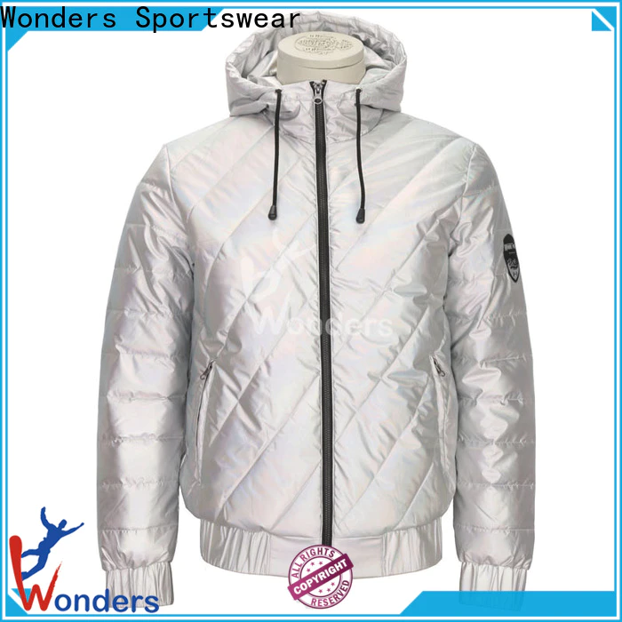 Wonders hot-sale padded hooded jacket suppliers for winte