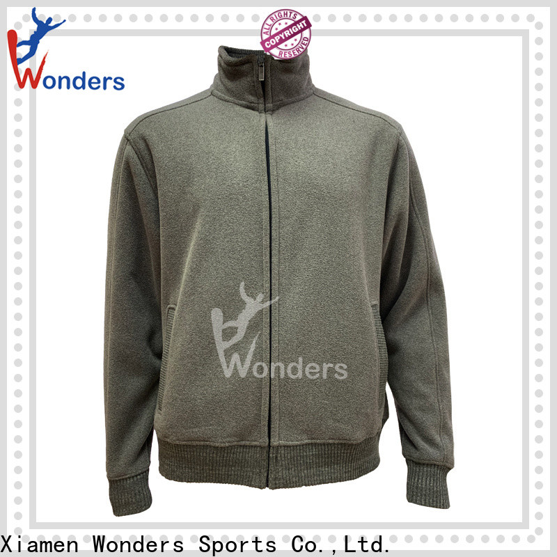 Wonders top selling warm fleece jacket best manufacturer for outdoor