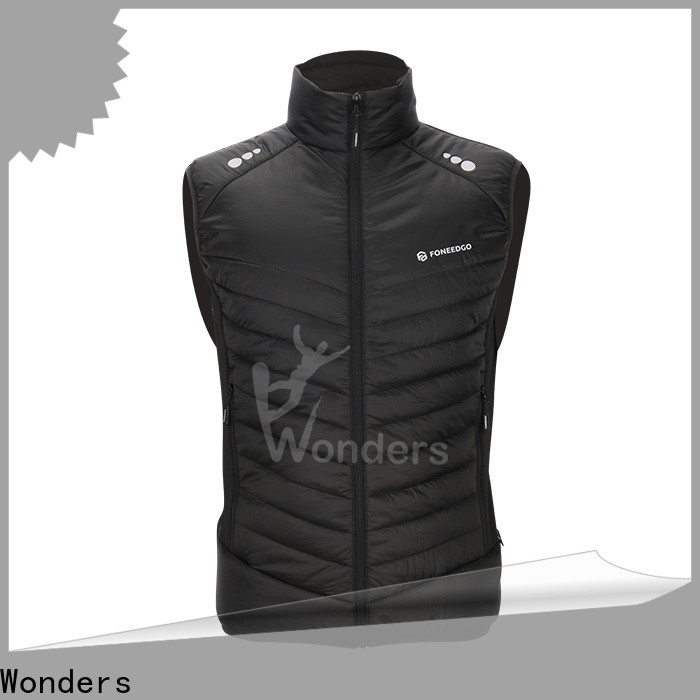 promotional puffer vest fashion supplier for sports