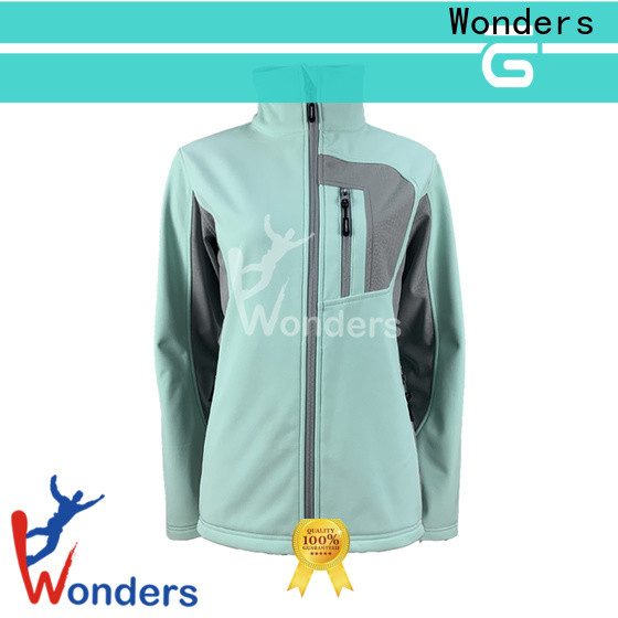 Wonders top girls softshell jacket company for promotion