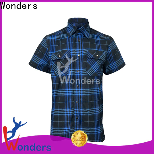 Wonders top selling mens casual fashion shirts personalized for outdoor