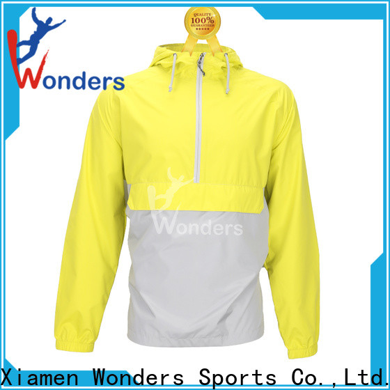 Wonders practical water resistant rain jacket from China for outdoor