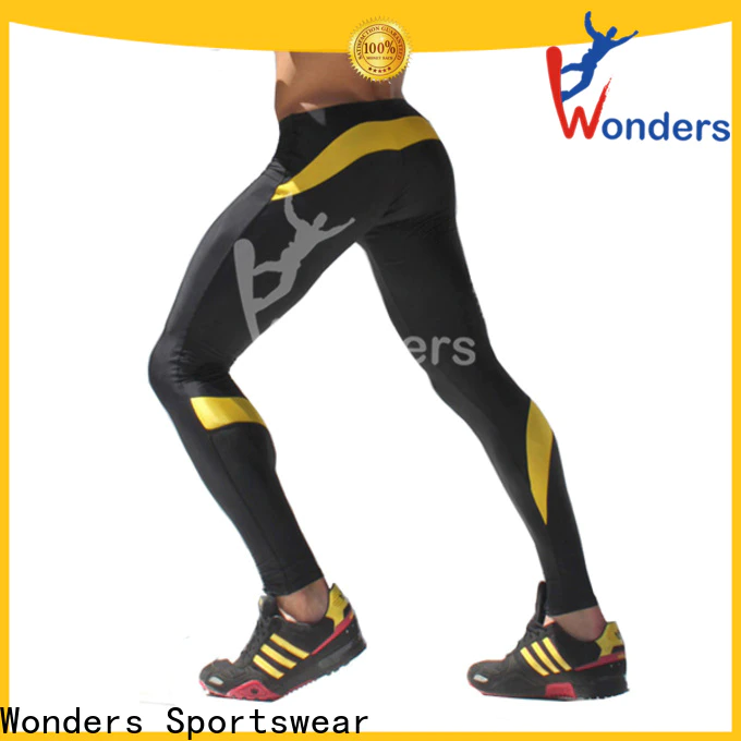 Wonders hot selling compression pants for running factory for promotion