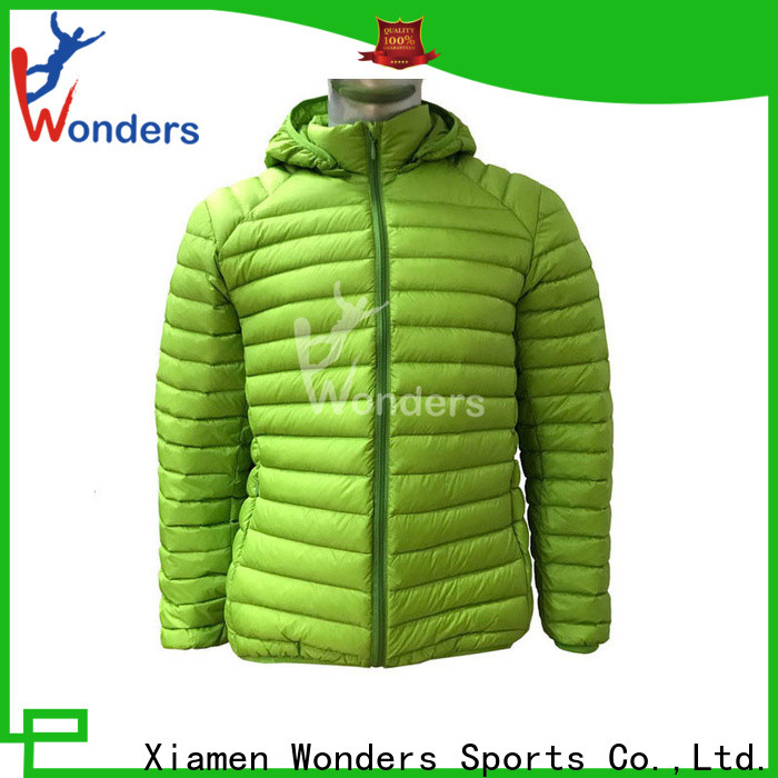 Wonders top selling best down filled jackets factory direct supply for sale
