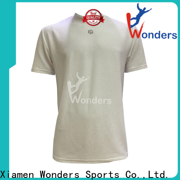 Wonders running t shirt mens company bulk production