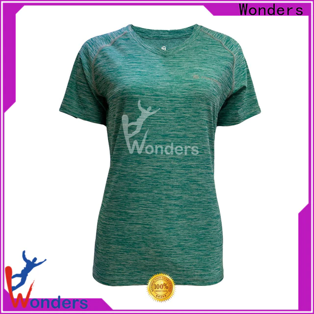 Wonders factory price t shirt running company for outdoor