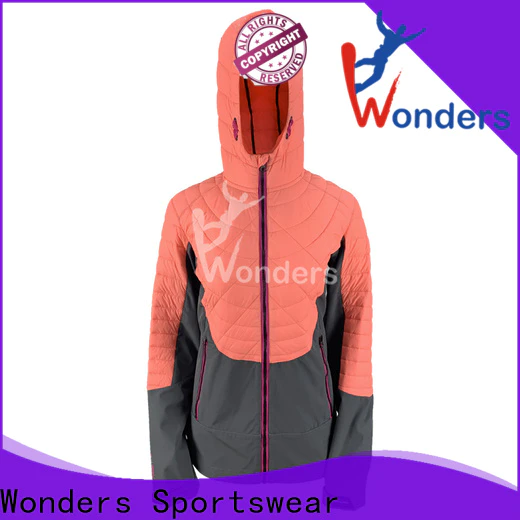Wonders hybrid down jacket suppliers for outdoor