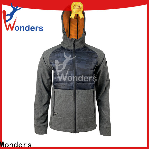 Wonders promotional heat hybrid jacket personalized for outdoor