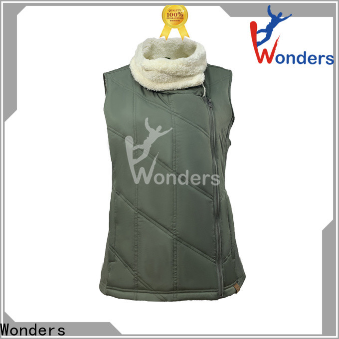 Wonders cheap puffer vest design for sale