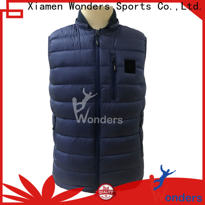 durable fitted puffer vest for business for promotion