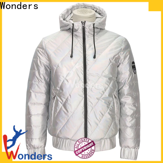 Wonders best price womens padded jacket with hood personalized bulk production