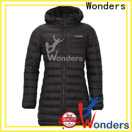 promotional ladies long parka coats company for sports