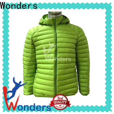 Wonders best price hooded down jacket best supplier to keep warming