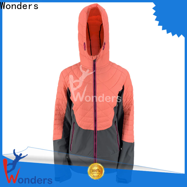 Wonders womens hybrid jacket factory direct supply for outdoor