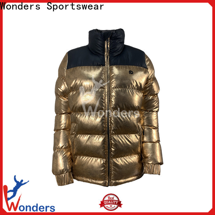 best price ladies short padded jacket manufacturer to keep warming