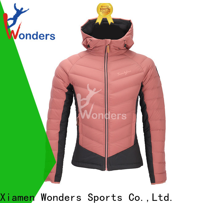 factory price waterproof down jacket company for sports