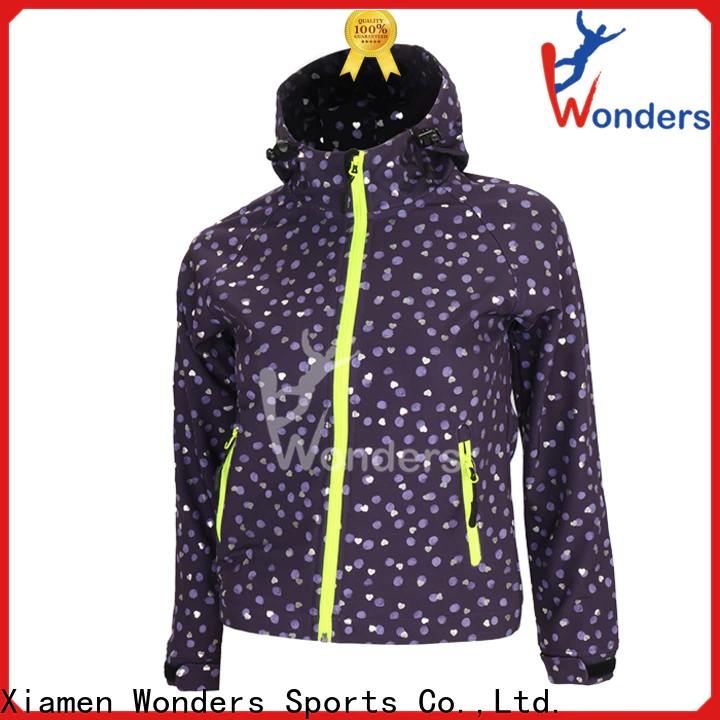 low-cost softshell women jacket from China for promotion