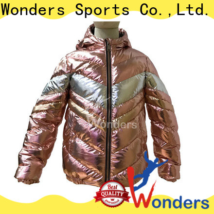 worldwide womens fitted padded jacket design to keep warming