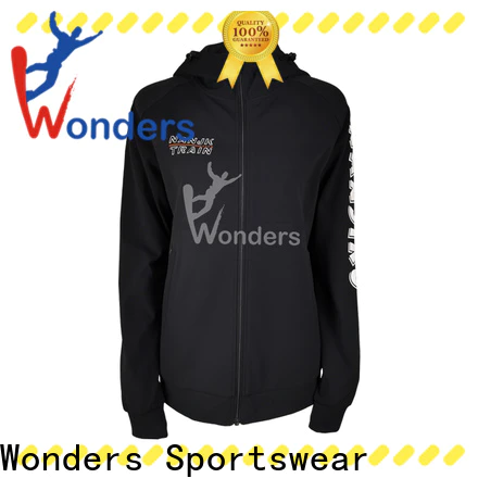 Wonders top selling stylish zip up hoodies design bulk buy