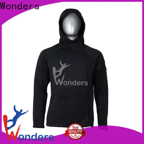 Wonders reliable plain black zip up jacket suppliers for outdoor