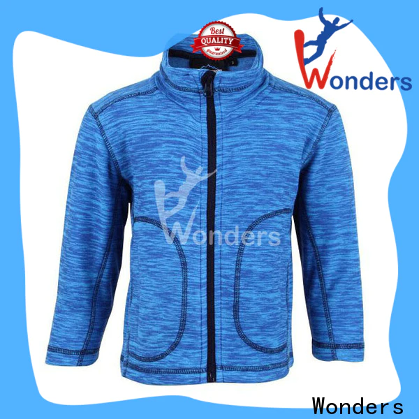 Wonders latest full zip fleece jacket best supplier bulk buy