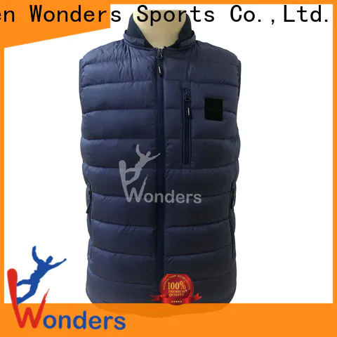 Wonders top quality ladies quilted vest from China for sports