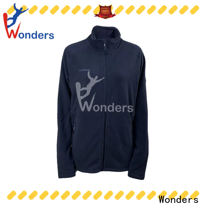 Wonders fleece jacket with zip pockets inquire now for outdoor