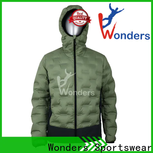 Wonders low-cost mens goose down jacket directly sale bulk production