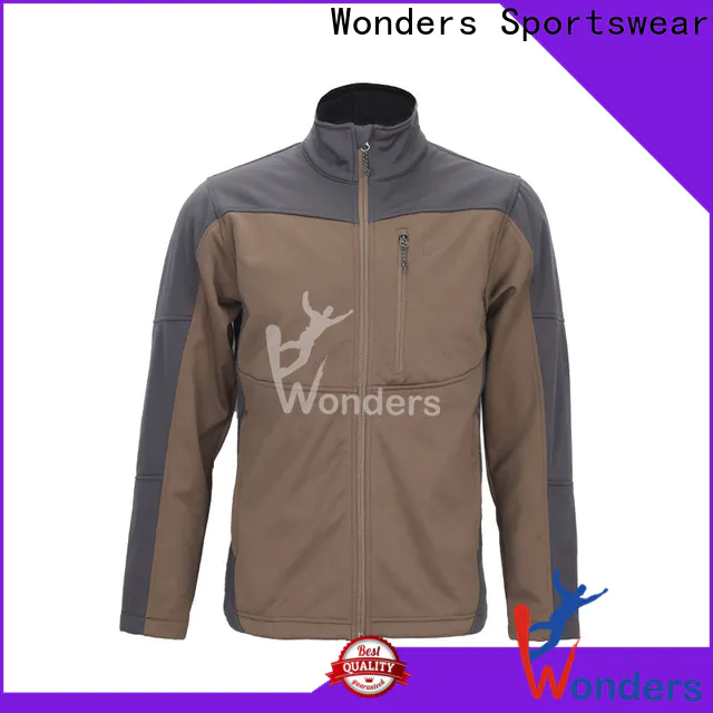 Wonders promotional softshell running jacket factory for sports